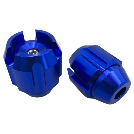 Front Wheel Axle Fork Slider Cnc Universal (Blue)