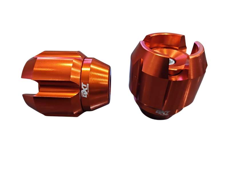 Front Wheel Axle Fork Slider Cnc Universal (Orange)