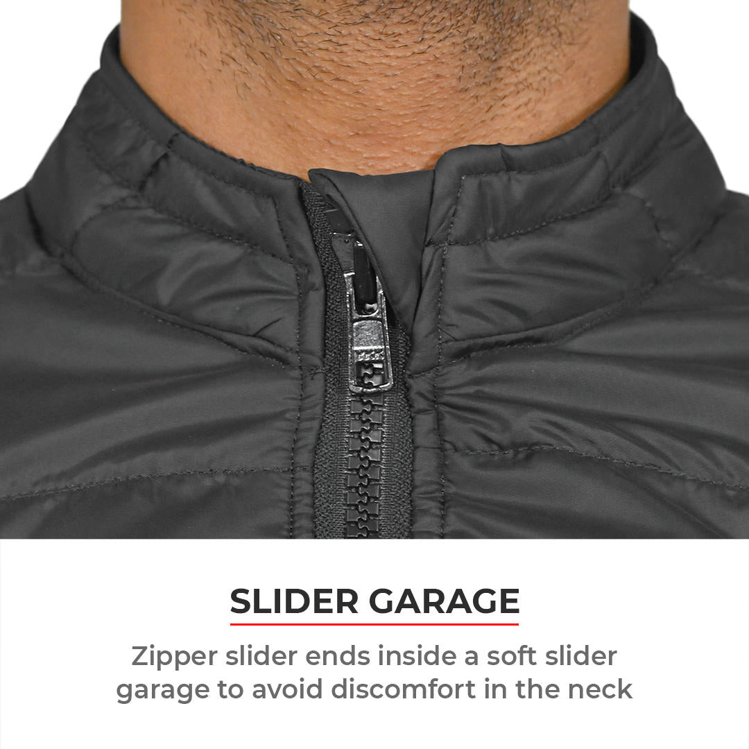 Frost Without Hood Winter Jacket - Black