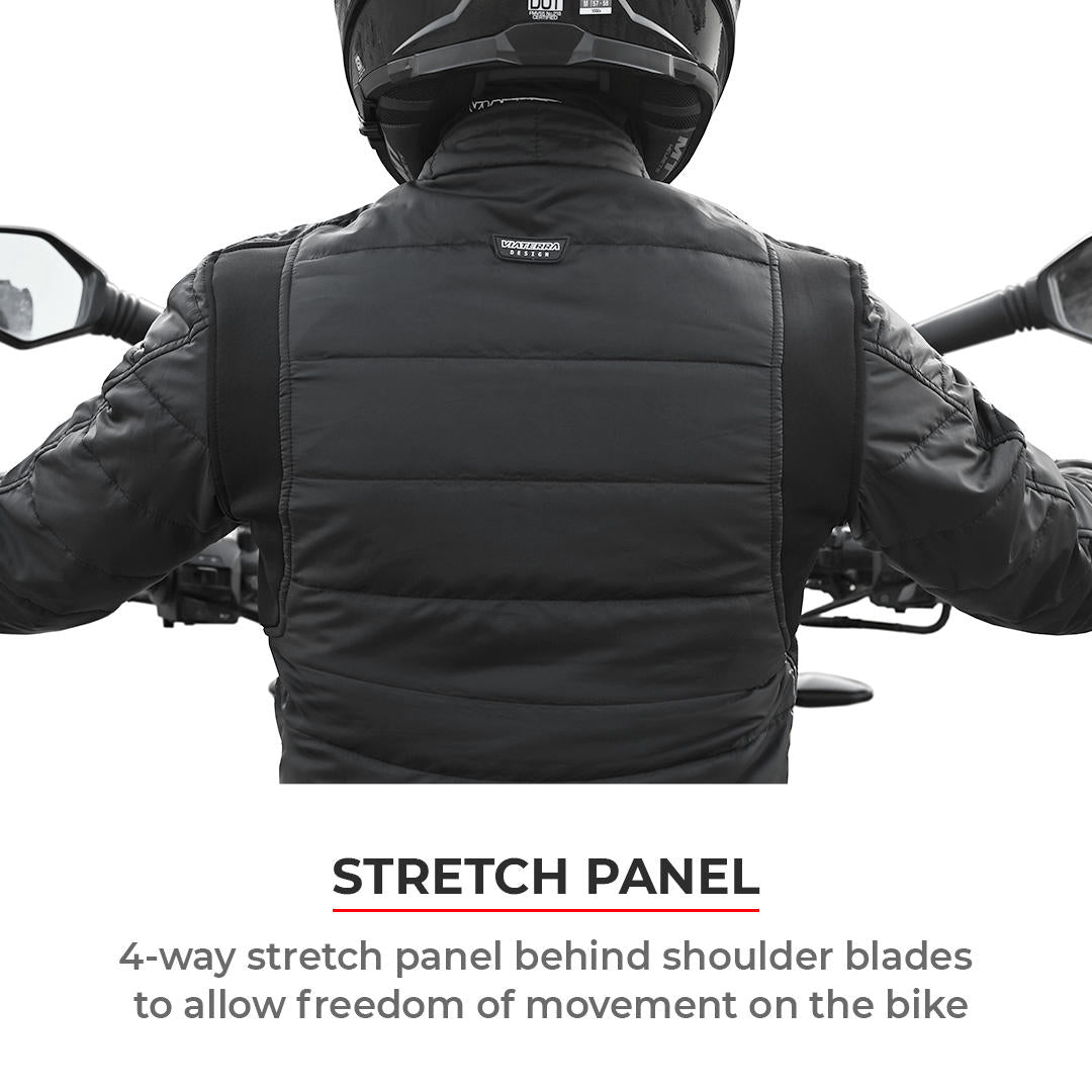 Frost Without Hood Winter Jacket - Black