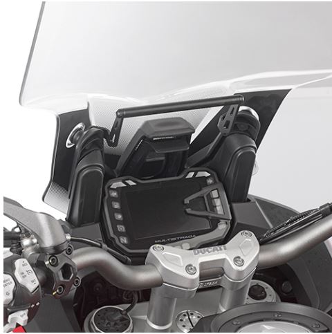 GIVI Fairing Bracket to be Mounted Behind Windscreen Ducati Multistrada 1200 2015-2018 - FB7408