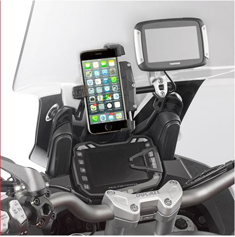 GIVI Fairing Bracket to be Mounted Behind Windscreen Ducati Multistrada 1200 2015-2018 - FB7408