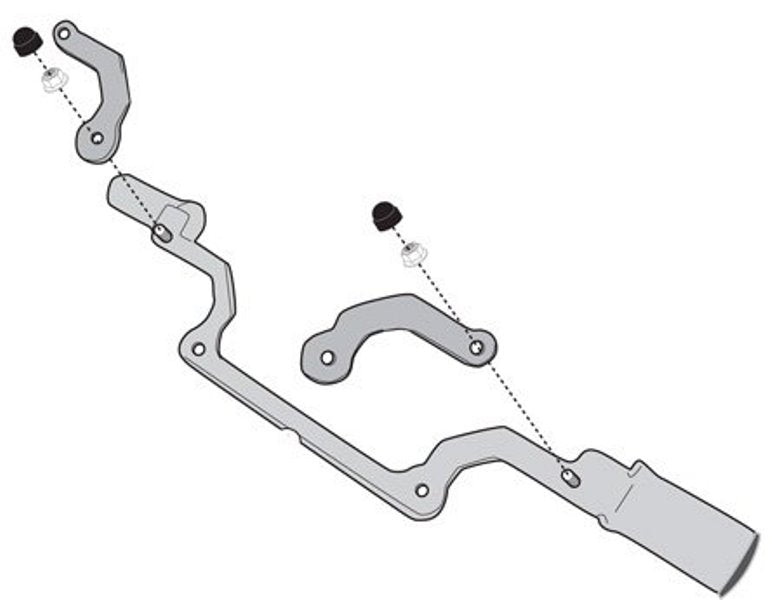 GIVI Light Mount Triumph Tiger 800 - LS6413