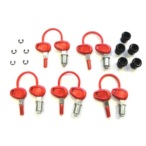 GIVI Lock-5 Set 10 Keys - Z1382