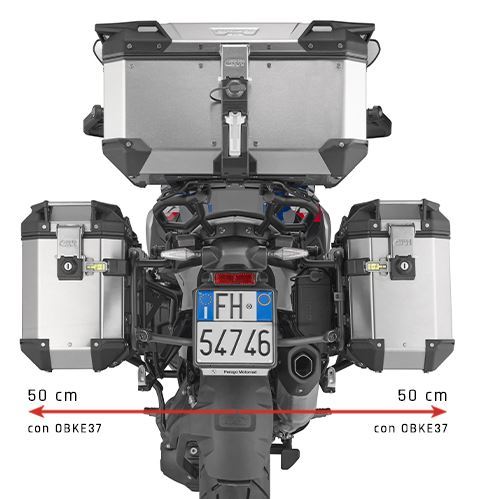 GIVI Pannier Holder Pl One-fit For Trekker Outback Monokey® Cam-side Configuration BMW R 1300 GS (24) - PLO5143CAM