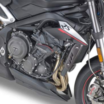GIVI Specific Kit to Install the Frame Slider for Triumph Street Triple 765 (2017-19) - SLD6412KIT