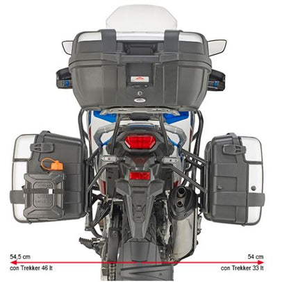 GIVI Specific Monokey Pannier Fitting For Honda Africa Twin Adventure Sports CRF 1100L 2020- PLO1178MK
