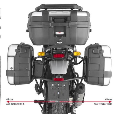 GIVI Specific Pannier Holder For Monokey® Or Retro Fit Side-cases For Royal Enfield Himalayan (2021 - 2023)
