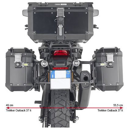 GIVI Specific Pannier Holder Pl One-Fit For Harley Davidson - Pan America 1250 (2021 - 2024) - PLO8400CAM