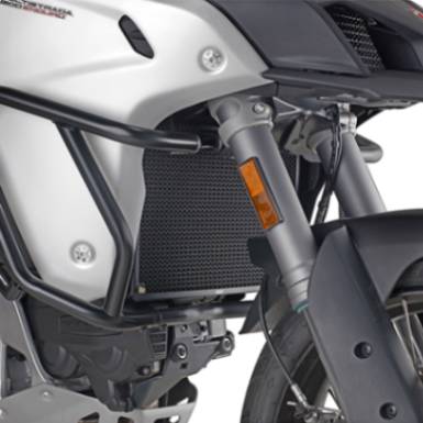 GIVI Specific Radiator Guard Black for Ducati Multistrada 950/950S/1200 Enduro/1260/1260 Enduro - PR7408