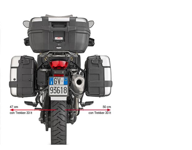 GIVI Specific Rapid Release Side-case Holder For BMW F 850 GS (2018 - 2020) - PLR5127