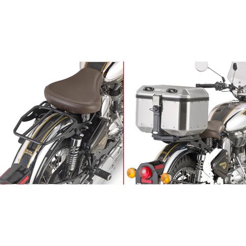 GIVI Specific Rear Rack In Glossy Black For Monolock Or Monokey Top Cases - SR9052B