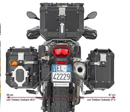 GIVI Specific pannier holder for BMW F 850 GS (2018 - 2020)- PL5127CAM