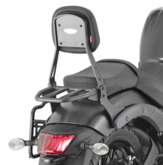 GIVI Top Rack and Backrest for Kawasaki Vulcan 650 - TS4115B