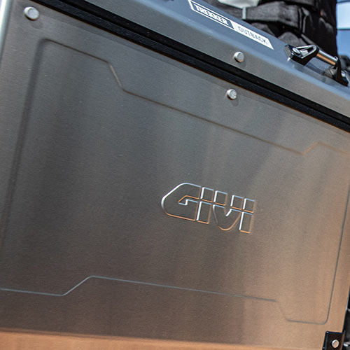 GIVI Trekker Outback Natural Aluminium Side-case (37Ltr)