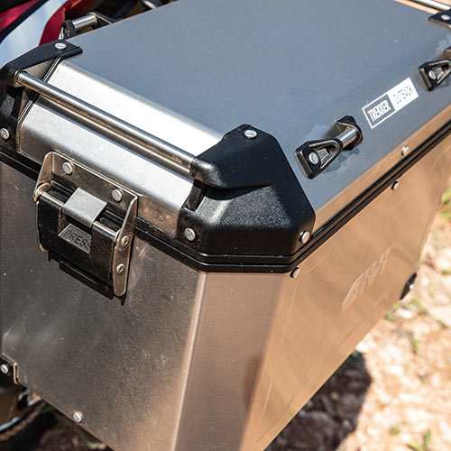 GIVI Trekker Outback natural aluminium side-case (48 ltr)