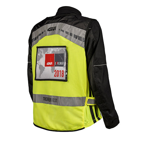 GIVI TrekkerVest High Visibility Outer Vest - VEST02
