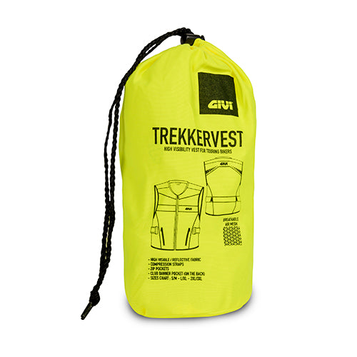 GIVI TrekkerVest High Visibility Outer Vest - VEST02