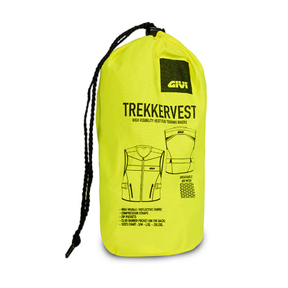 GIVI TrekkerVest High Visibility Outer Vest - VEST02