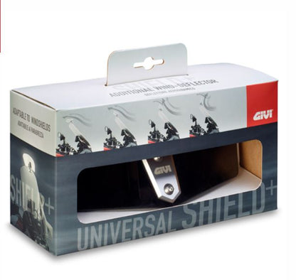 GIVI Universal Smoked Spoiler That Can Be Mounted To Fairings / Windscreens - S180T