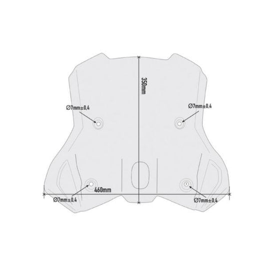 GIVI Windscreen for KTM 390 Adventure-7710D