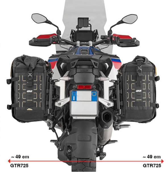 GIVI MONOKEY® CAM-SIDE Trekker Outback – BMW 1300 GSA-PL5146CAM