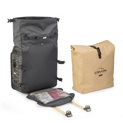 GIVI Waterproof Canyon Side Bags Pair 35ltr-GRT709B