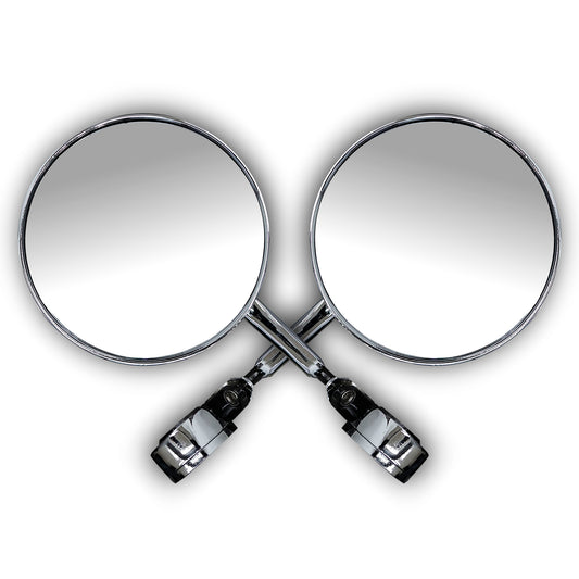 GT Classic Bar End Mirror - CHROME