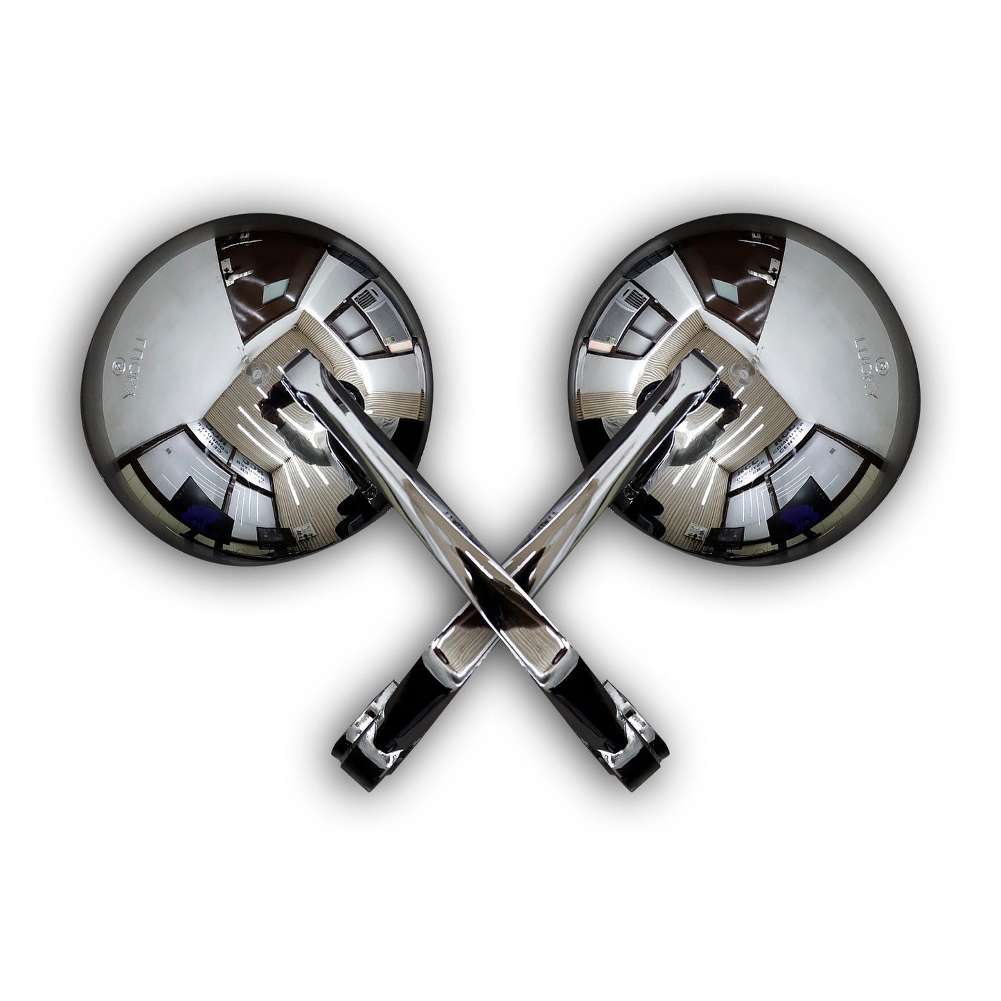 GT Classic Bar End Mirror - CHROME