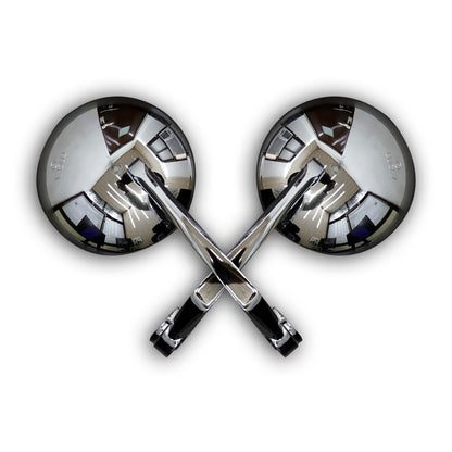 GT Classic Bar End Mirror - CHROME