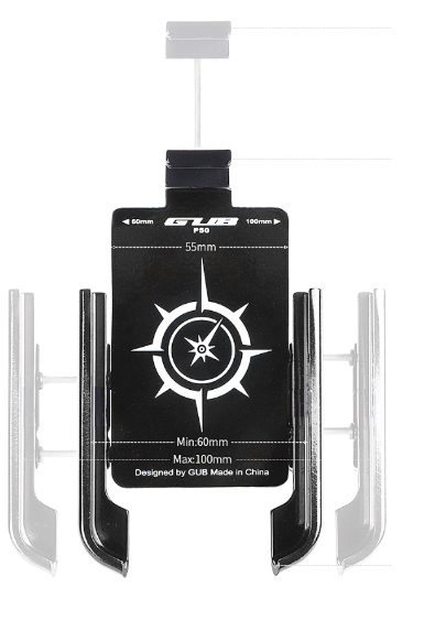GUB P50 Aluminium Mirror Mount Mobile Holder