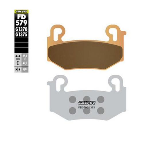 Galfer Sintered Brake Pads-FD579G1375