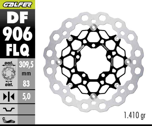 Galfer Front Floating Cubiq Brake Disc (DF906FLQ)