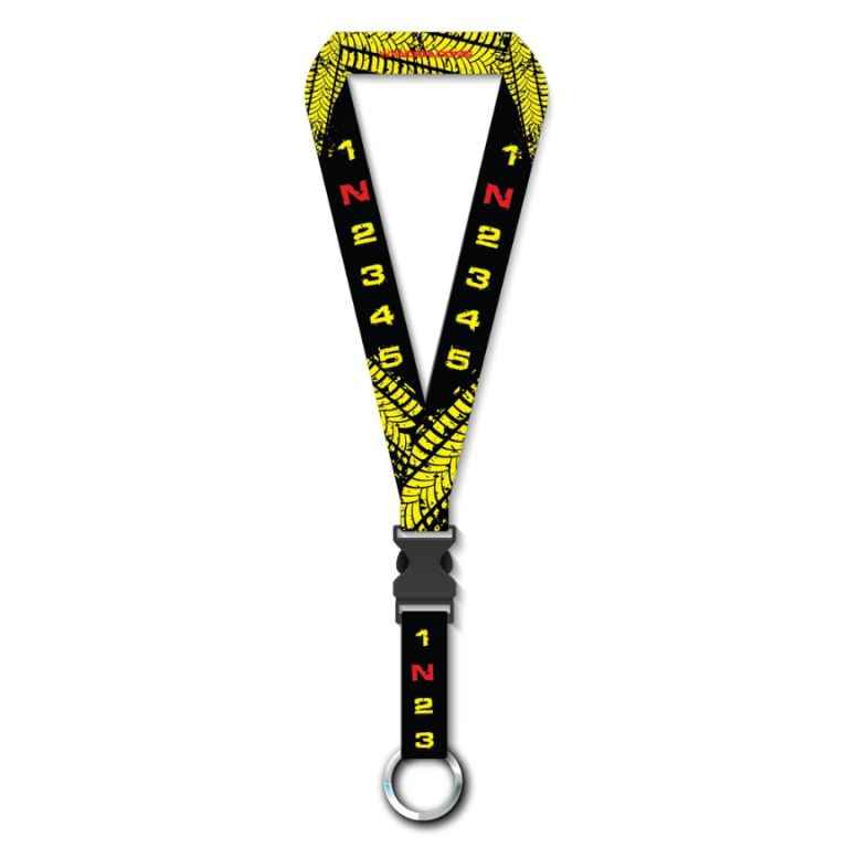 Gear Shift Lanyard KeyTags - WL