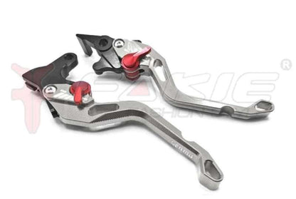 Genma Yamaha Aerox Accessories India Yamaha Aerox CNC Lever With Smart Brake Function ( ORANGE )