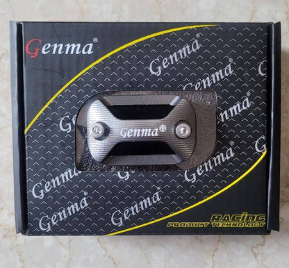 Genma Yamaha Aerox Front Master Cylinder Cap-Grey