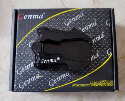 Genma Yamaha Aerox Side Stand Extender-Black