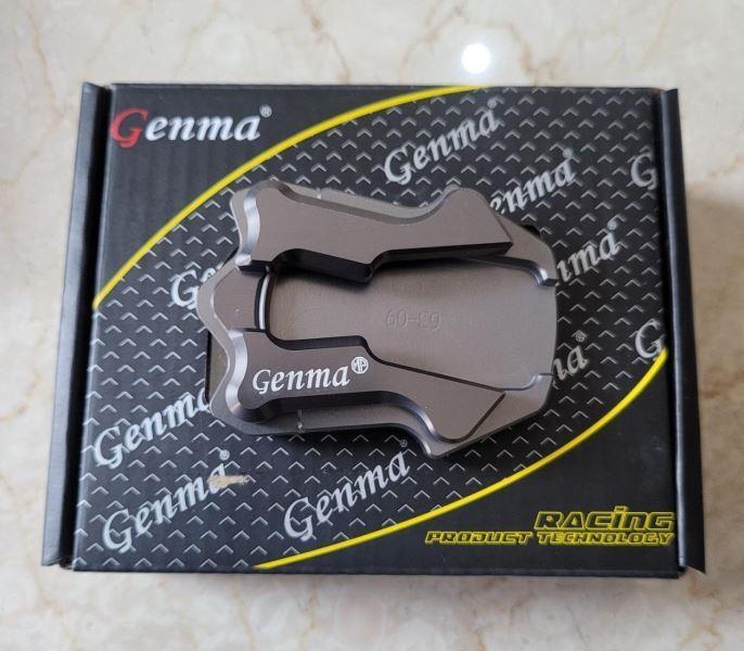 Genma Yamaha Aerox Side Stand Extender-Titanium