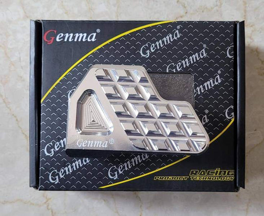 Genma Yamaha Aerox Tripod Centre Stand Plate-Silver