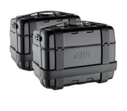 Givi-46l Trekker Monokey Pannier Set Black-TRK46BPACK2