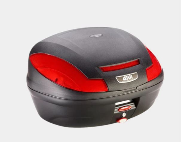 Givi E470 Simply III Monolock Top Case Red Reflectors - E470N