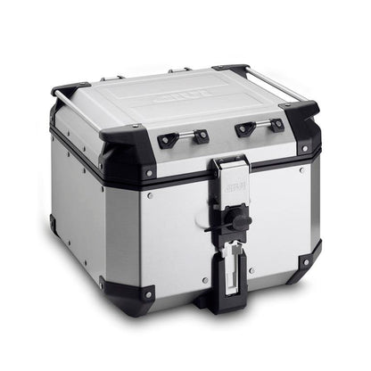 Givi Monokey Trekker Outback 42L Silver Top Case - OBKN42A