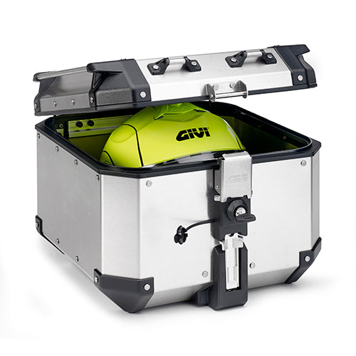 Givi Monokey Trekker Outback 42L Silver Top Case - OBKN42A