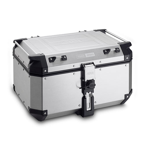Givi Monokey Trekker Outback 58L Silver Top Case - OBKN58A