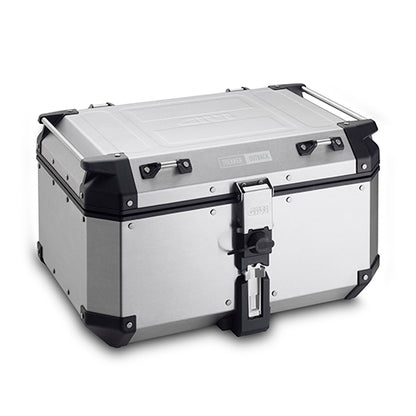 Givi Monokey Trekker Outback 58L Silver Top Case - OBKN58A