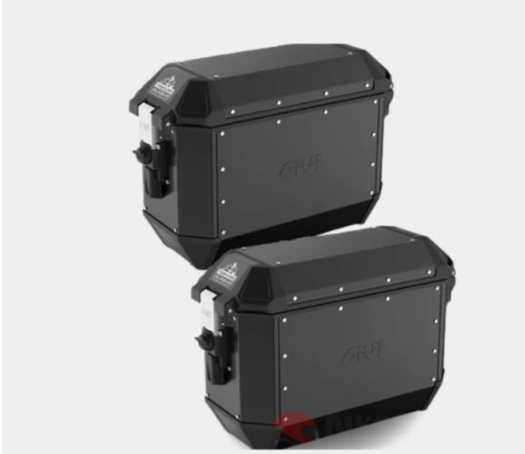 Givi Pair of Monokey Trekker Alaska Side Cases Black - ALA36BPACK2