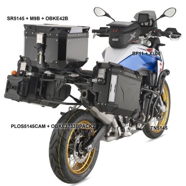 Givi-Rear Rack Specific Monokey Top Case For BMW F 900 GS Rear Rack Specific-SR5145