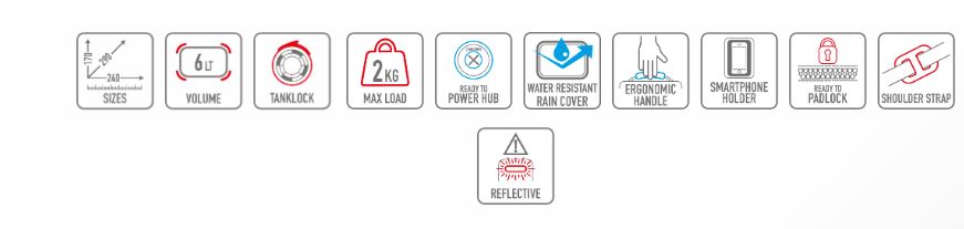 Givi ST611+ Tanklock 6L Tank Bag