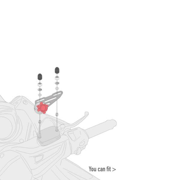 Givi Specific Kit To Mount The Smart Mount RC S903AS904B - 01VKIT