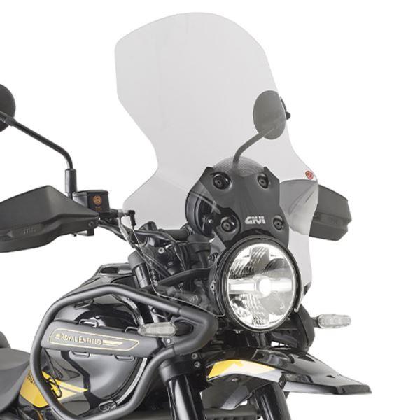 Givi Specific Transparent Windscreen for Royal Enfield Himalayan 450-D9059ST